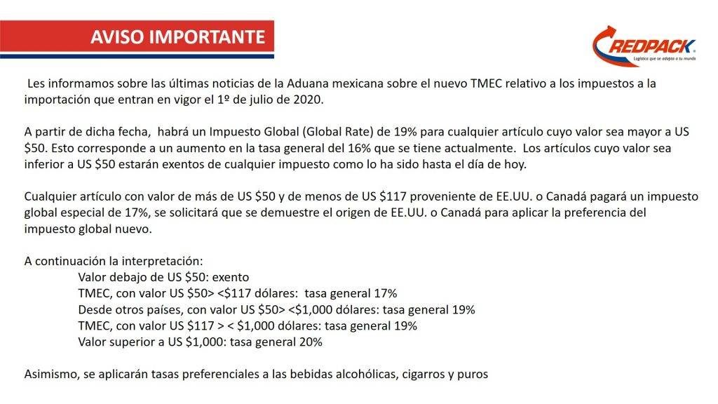 Impuestos de importación en México | Sabes Aprender