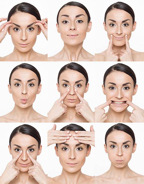 Ejemplos de ejercicios de yoga facial para mejorar tu rostro