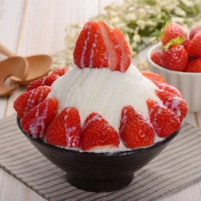 Receta de postre coreano Bingsu