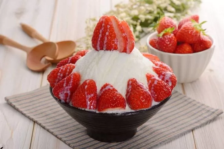 Receta de postre coreano Bingsu